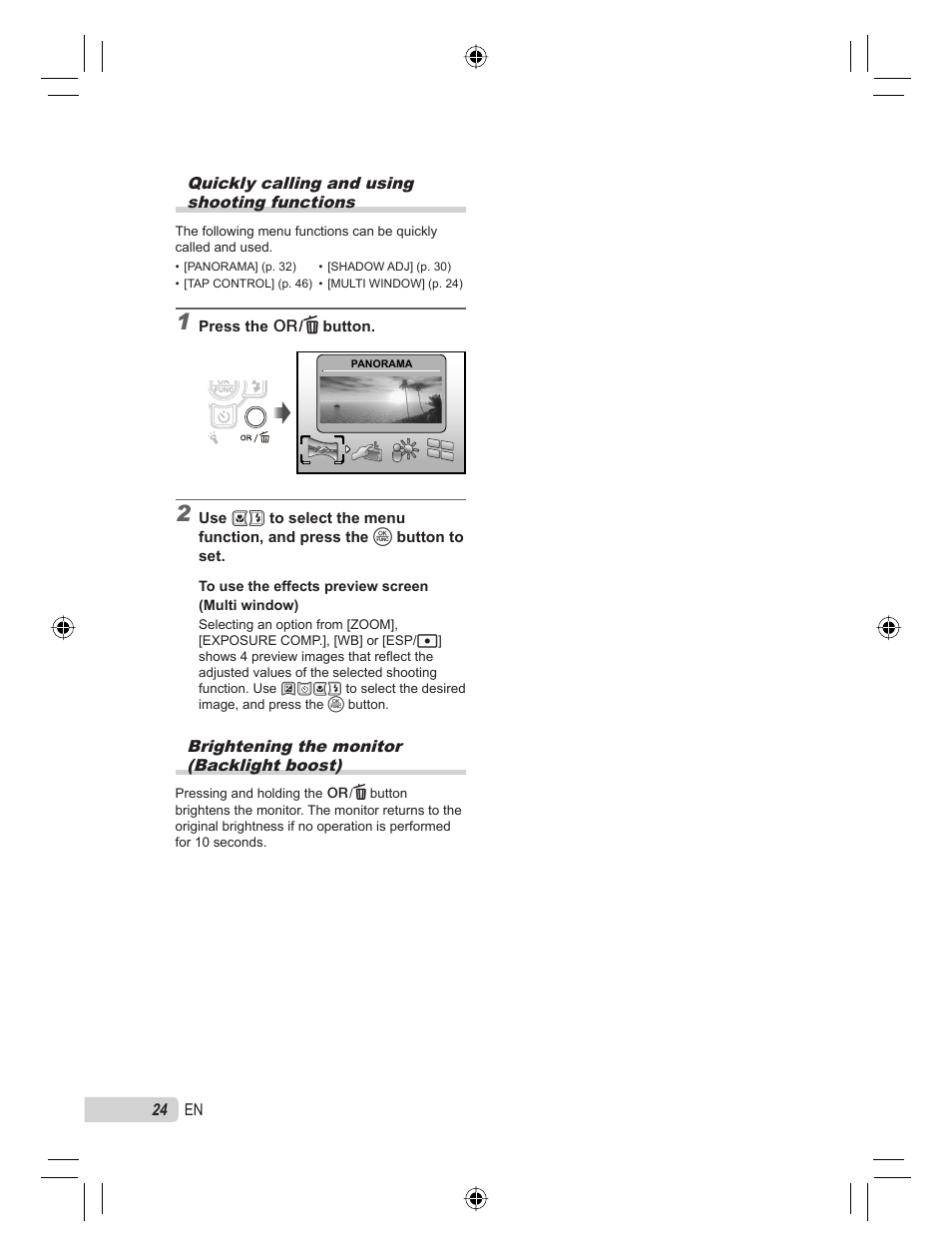 Olympus STYLUS TOUGH-6000 User Manual | Page 24 / 86