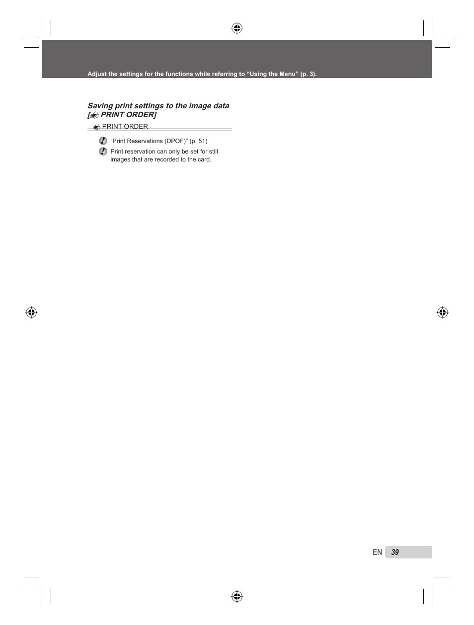 Olympus STYLUS TOUGH-6000 User Manual | Page 39 / 86