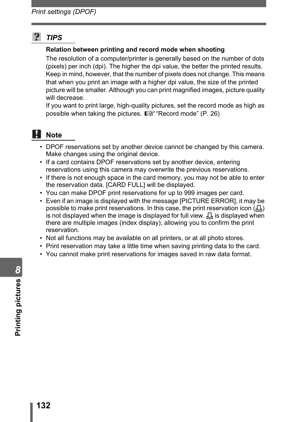Olympus SP-320 User Manual | Page 132 / 191