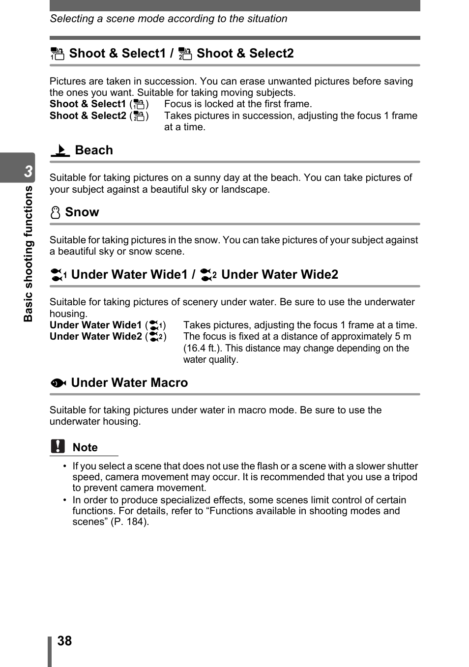 Olympus SP-320 User Manual | Page 38 / 191