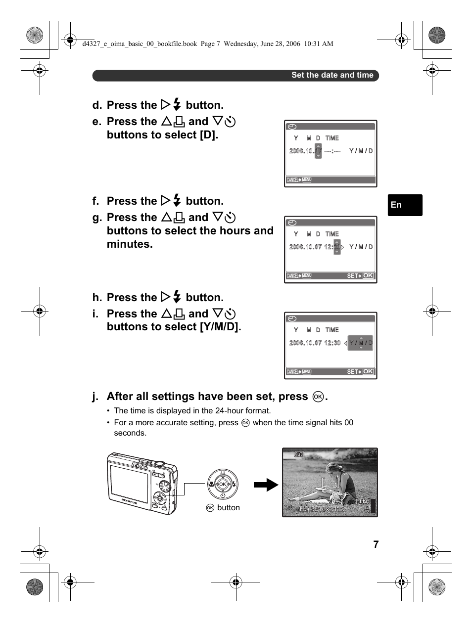 Olympus FE-190 User Manual | Page 7 / 100