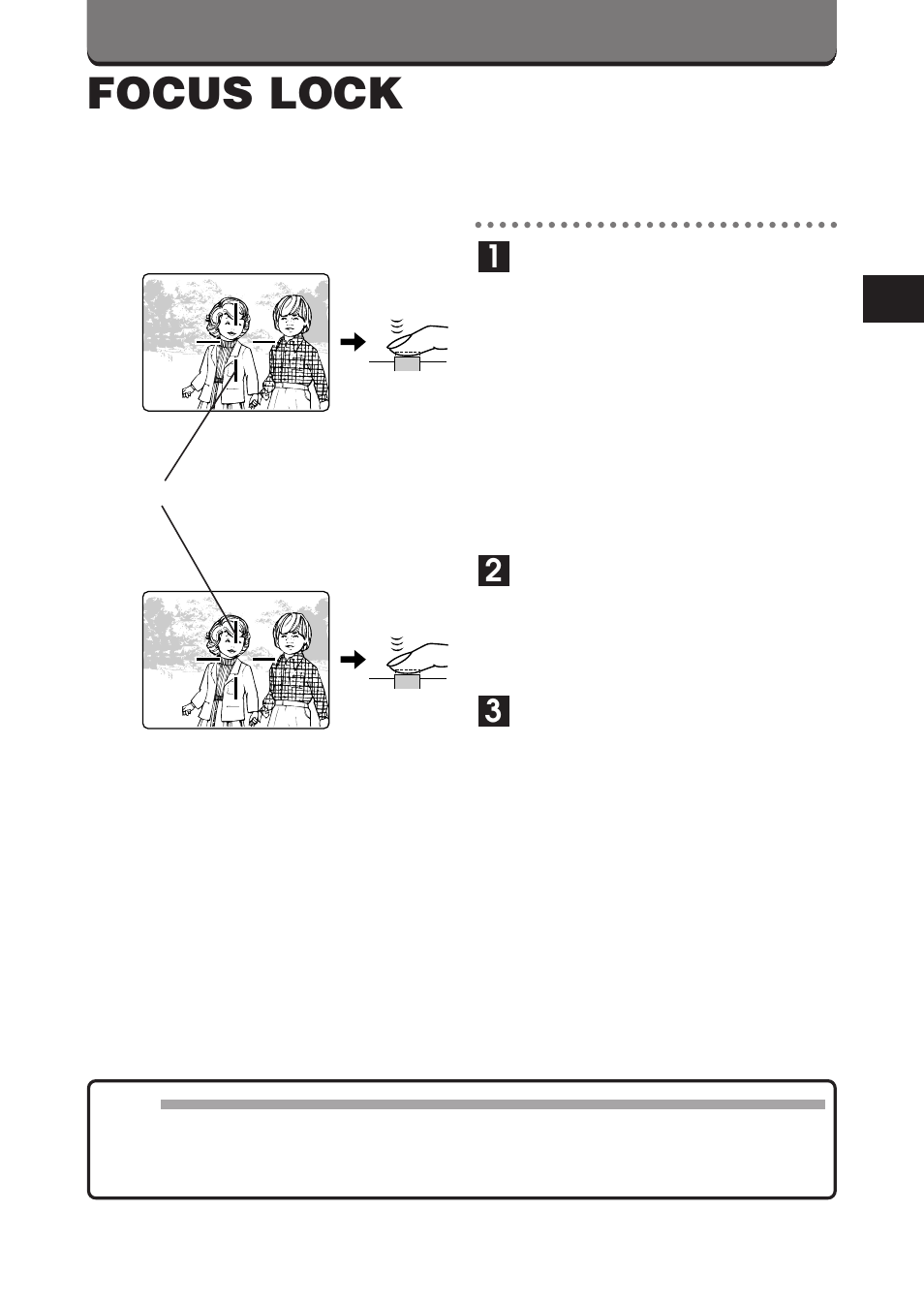 Focus lock | Olympus C-3000 Zoom User Manual | Page 56 / 75