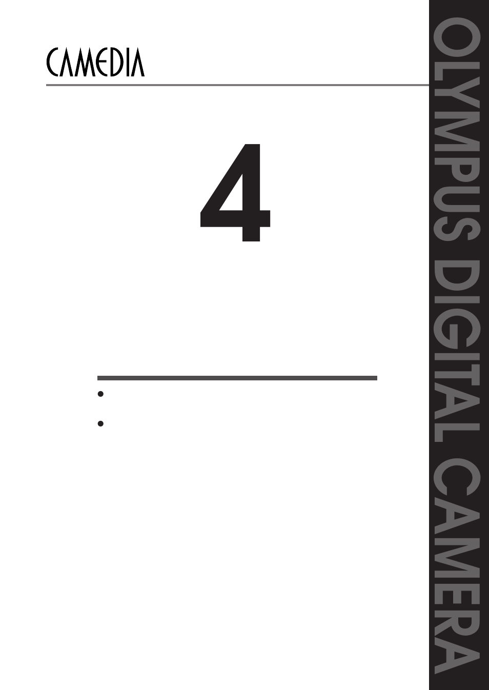 Ol ympus digit al camera | Olympus D-460 Zoom User Manual | Page 101 / 138