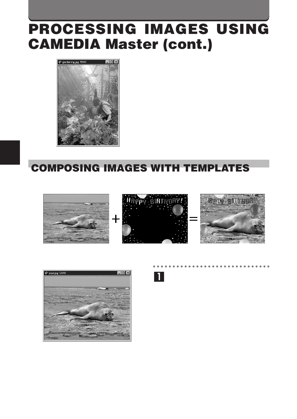 Processing images using camedia master (cont.) | Olympus D-460 Zoom User Manual | Page 120 / 138