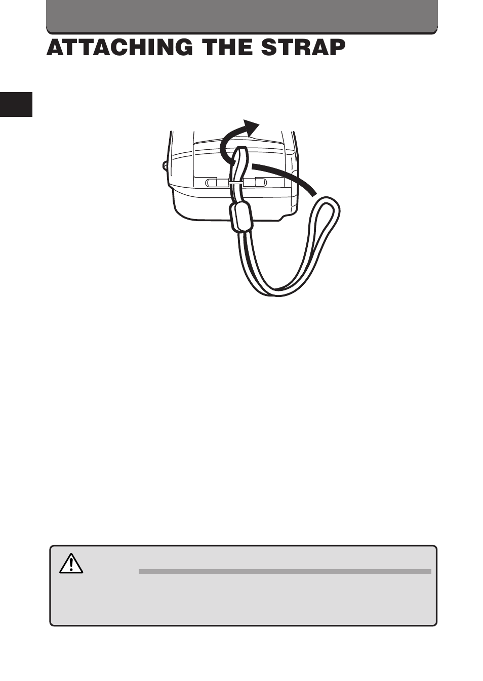 Attaching the strap | Olympus D-460 Zoom User Manual | Page 24 / 138