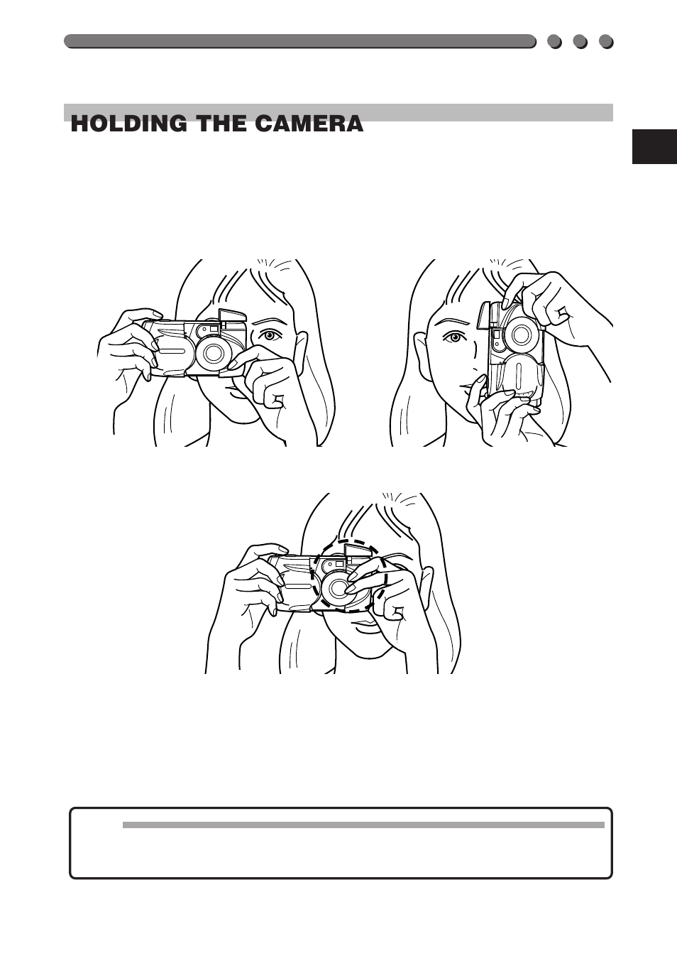 35 holding the camera | Olympus D-460 Zoom User Manual | Page 35 / 138