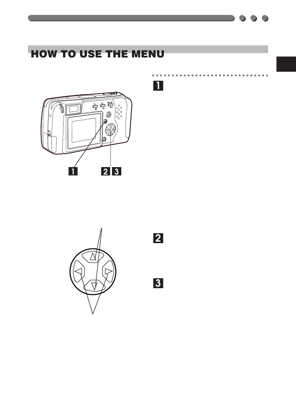 37 how to use the menu | Olympus D-460 Zoom User Manual | Page 37 / 138