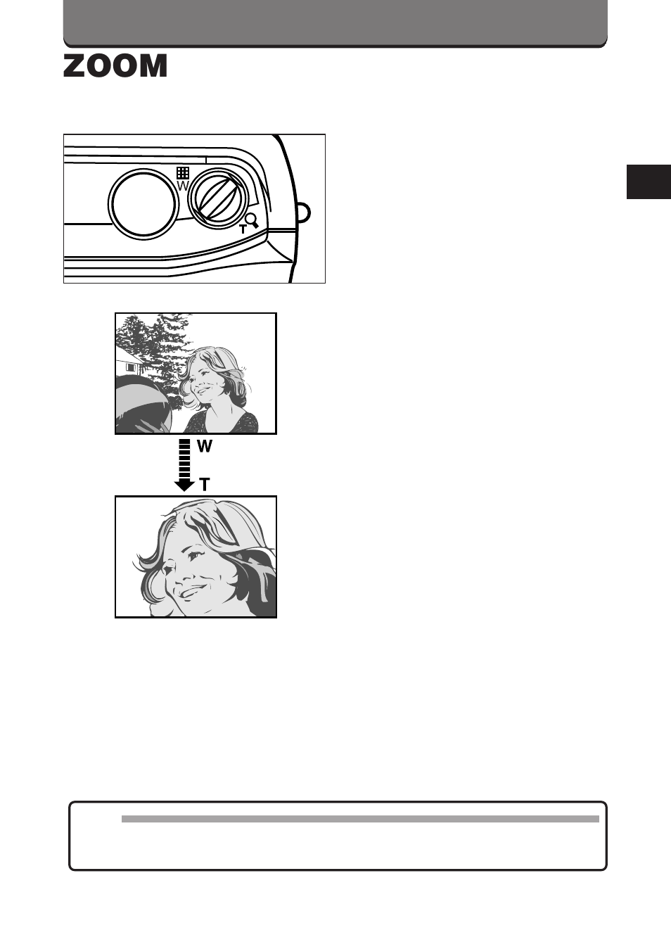 Zoom | Olympus D-460 Zoom User Manual | Page 51 / 138