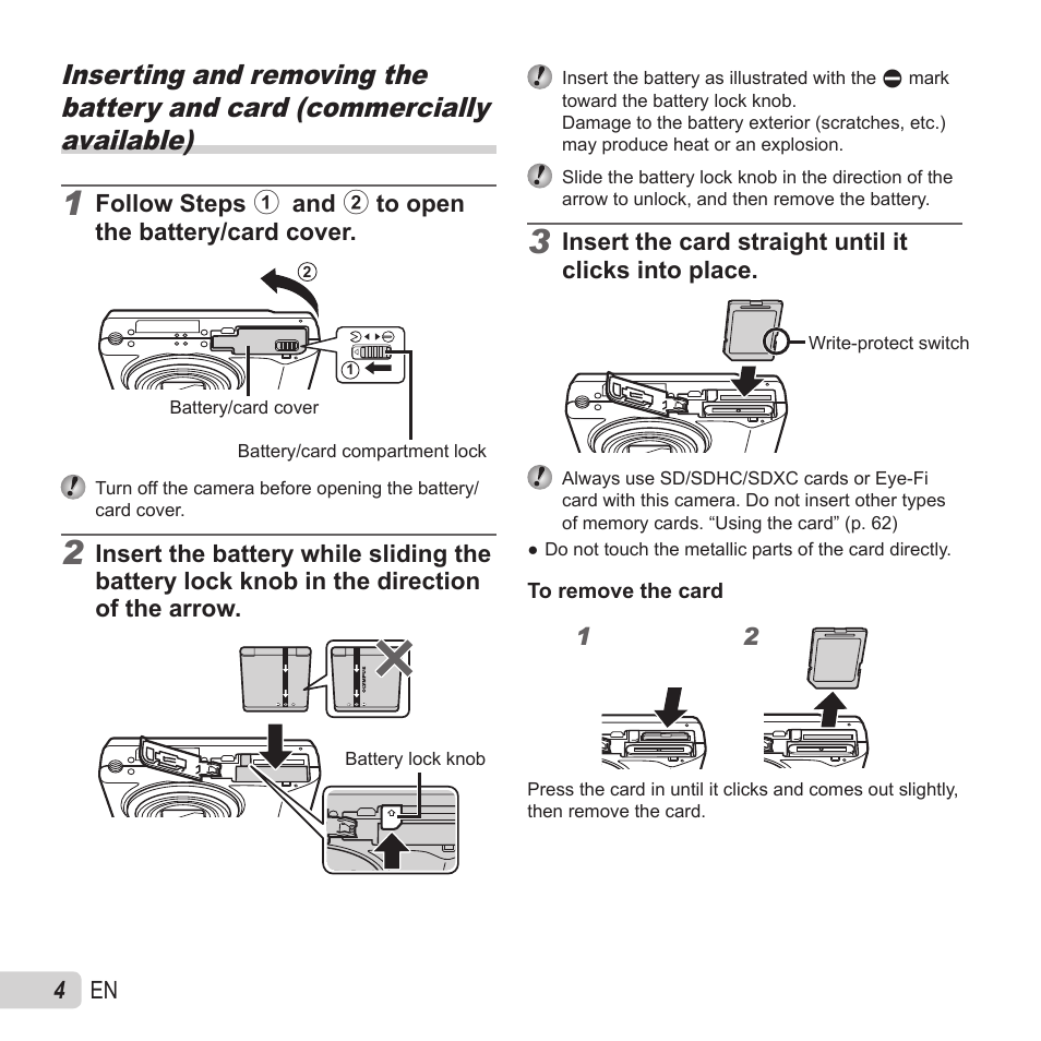 Olympus VR-370 User Manual | Page 4 / 78