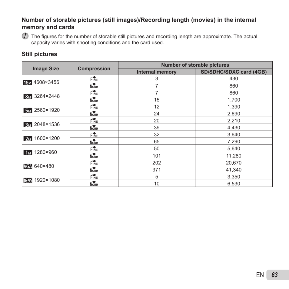 63 en | Olympus VR-370 User Manual | Page 63 / 78