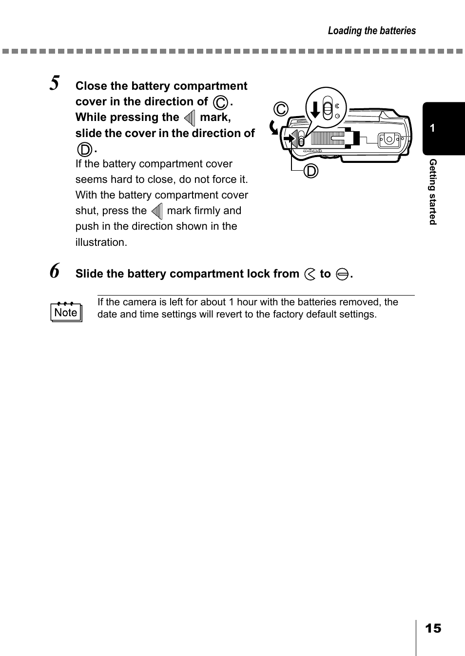 Olympus D-550 Zoom User Manual | Page 16 / 178