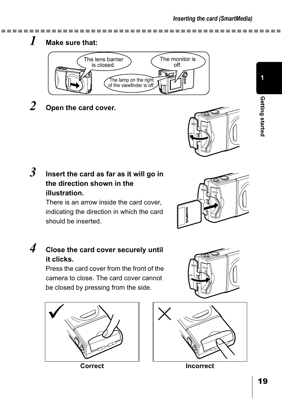 Olympus D-550 Zoom User Manual | Page 20 / 178