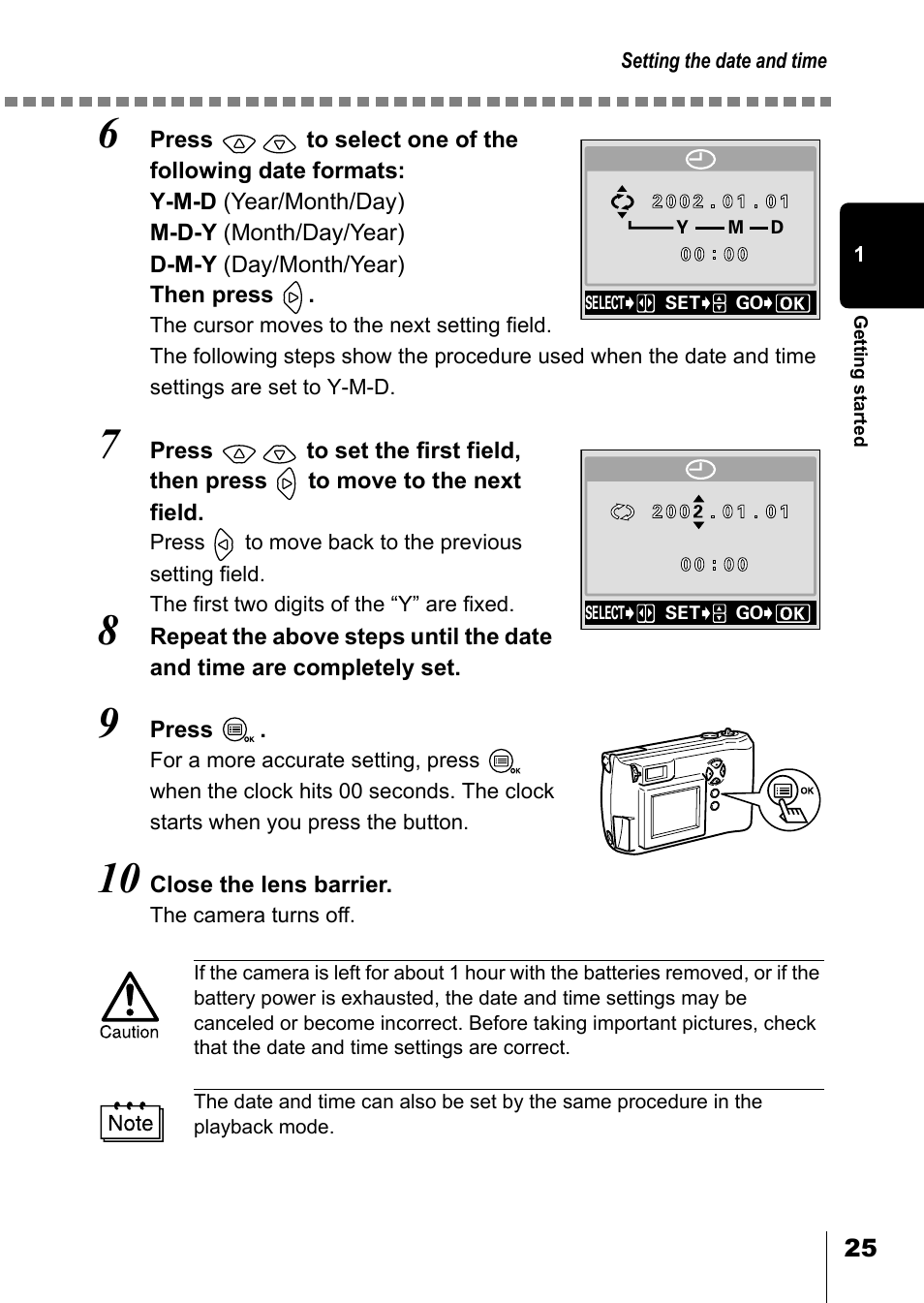 Olympus D-550 Zoom User Manual | Page 26 / 178