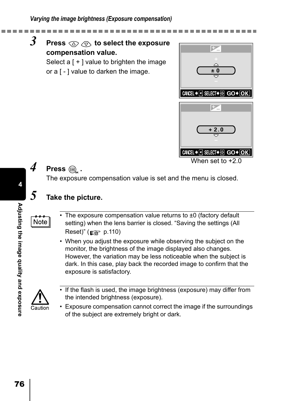 Olympus D-550 Zoom User Manual | Page 77 / 178