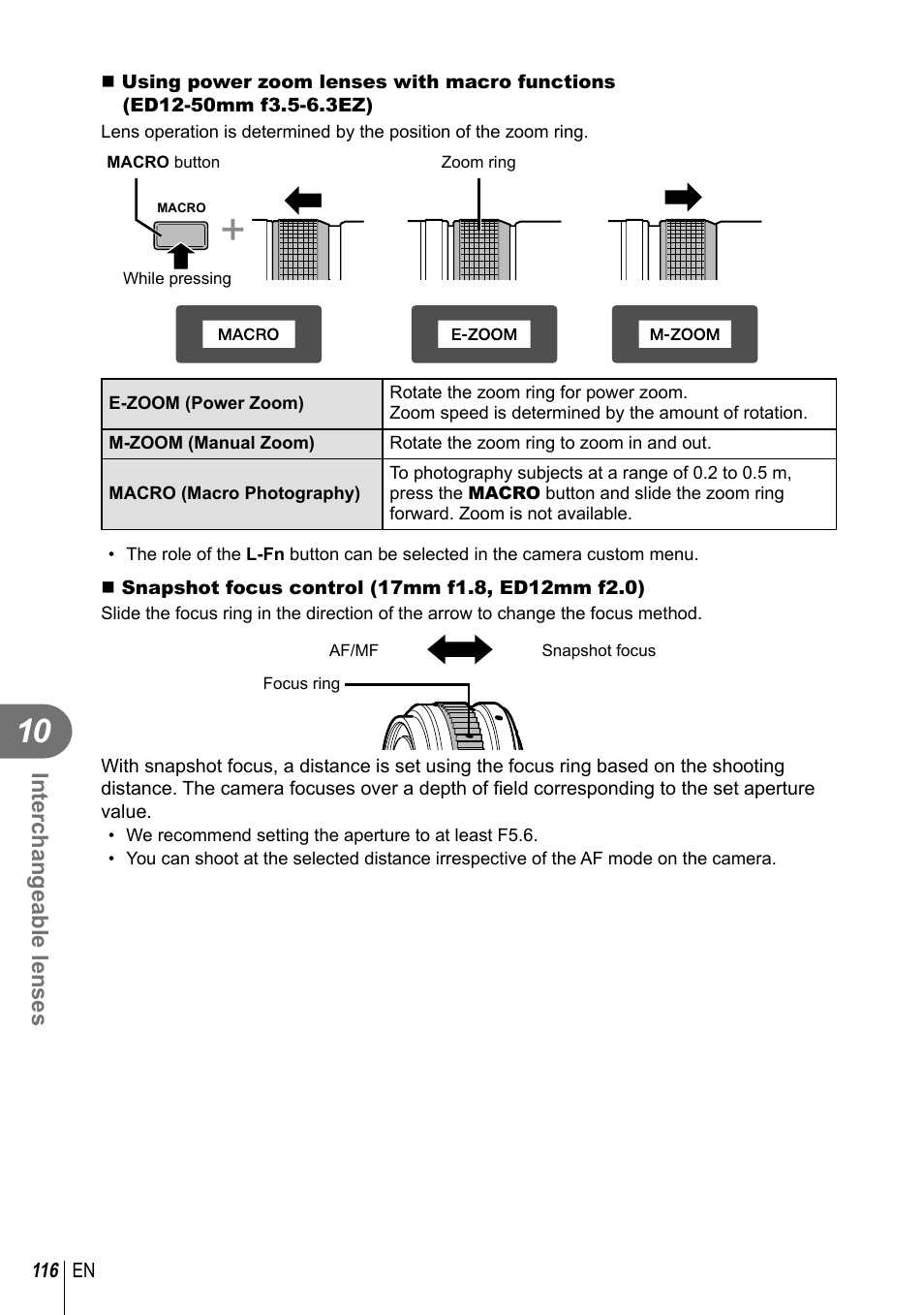 Olympus E-P5 User Manual | Page 116 / 149