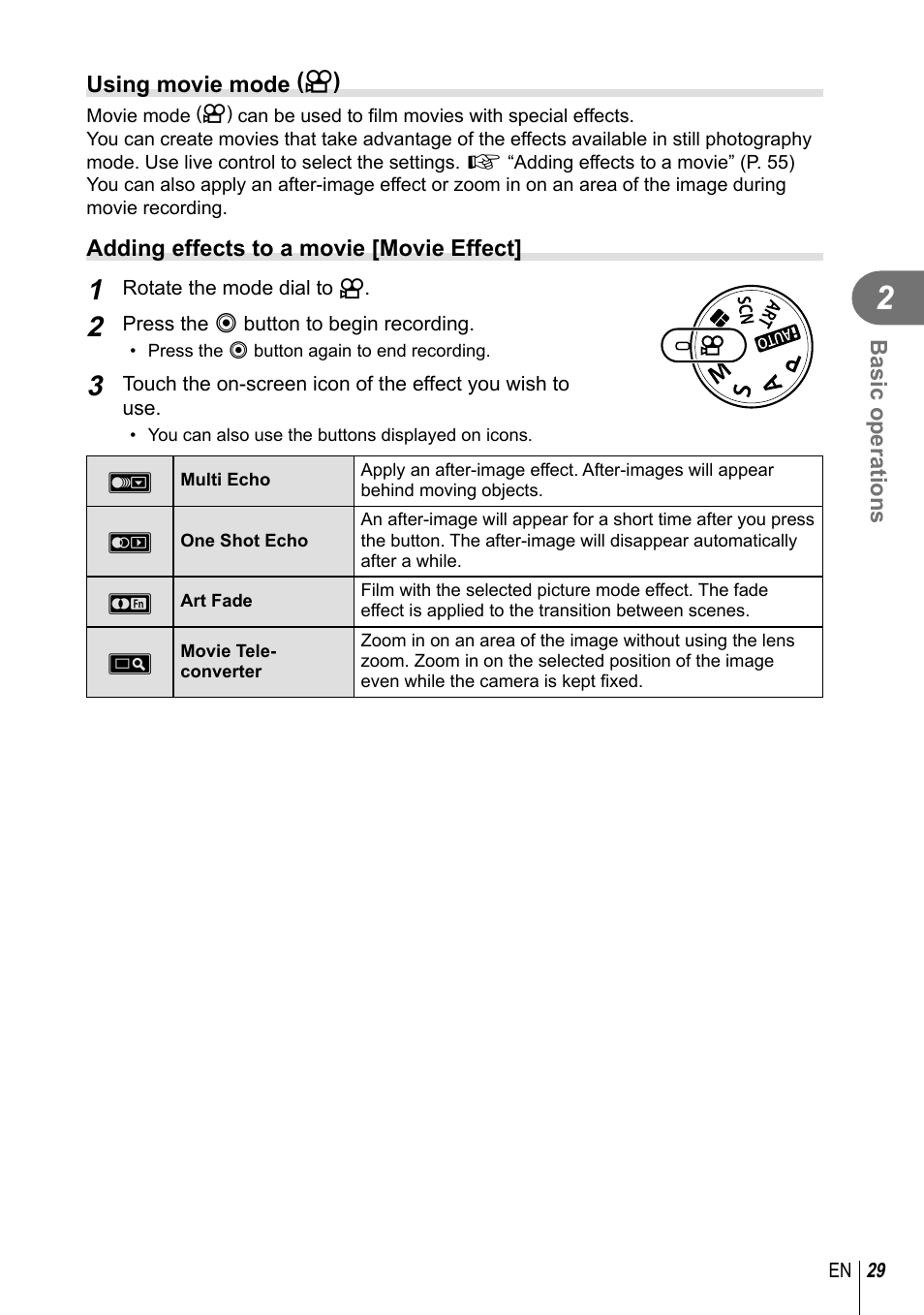 Olympus E-P5 User Manual | Page 29 / 149