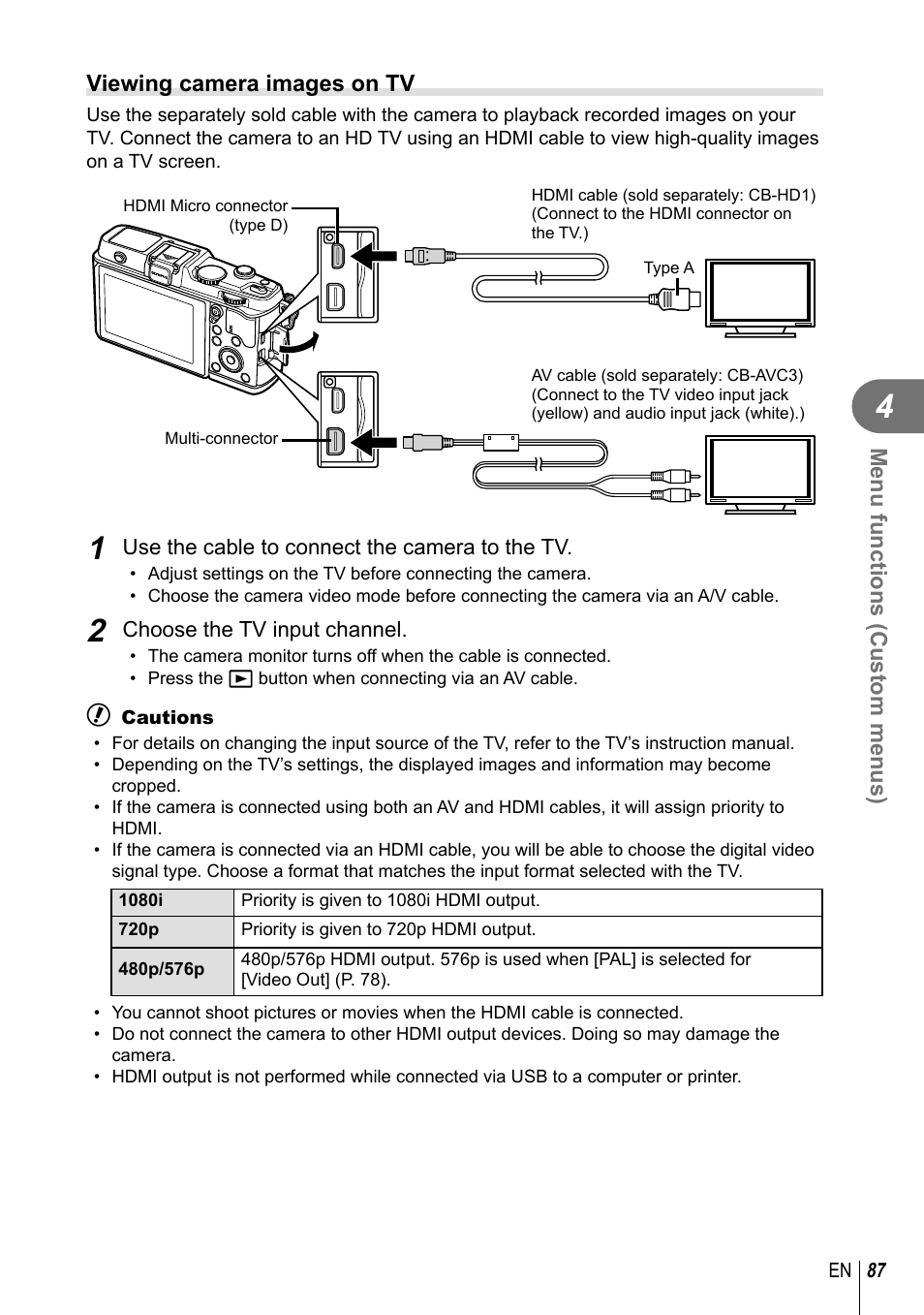 Olympus E-P5 User Manual | Page 87 / 149