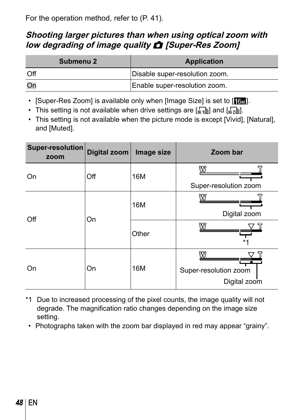 Olympus TG-3 User Manual | Page 48 / 118
