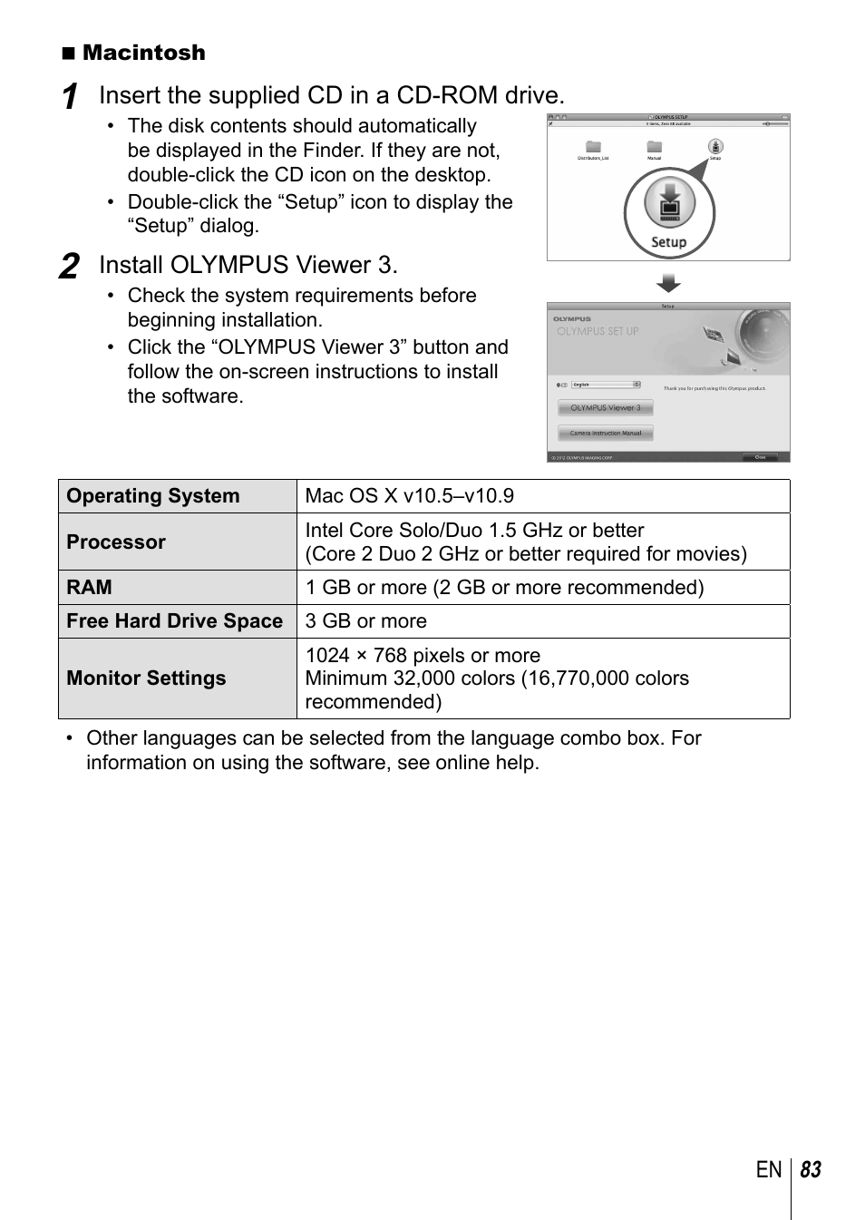 Olympus TG-3 User Manual | Page 83 / 118