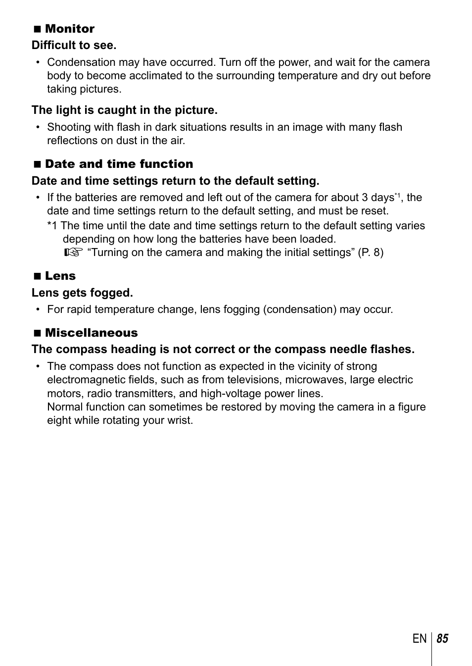 Olympus TG-3 User Manual | Page 85 / 118