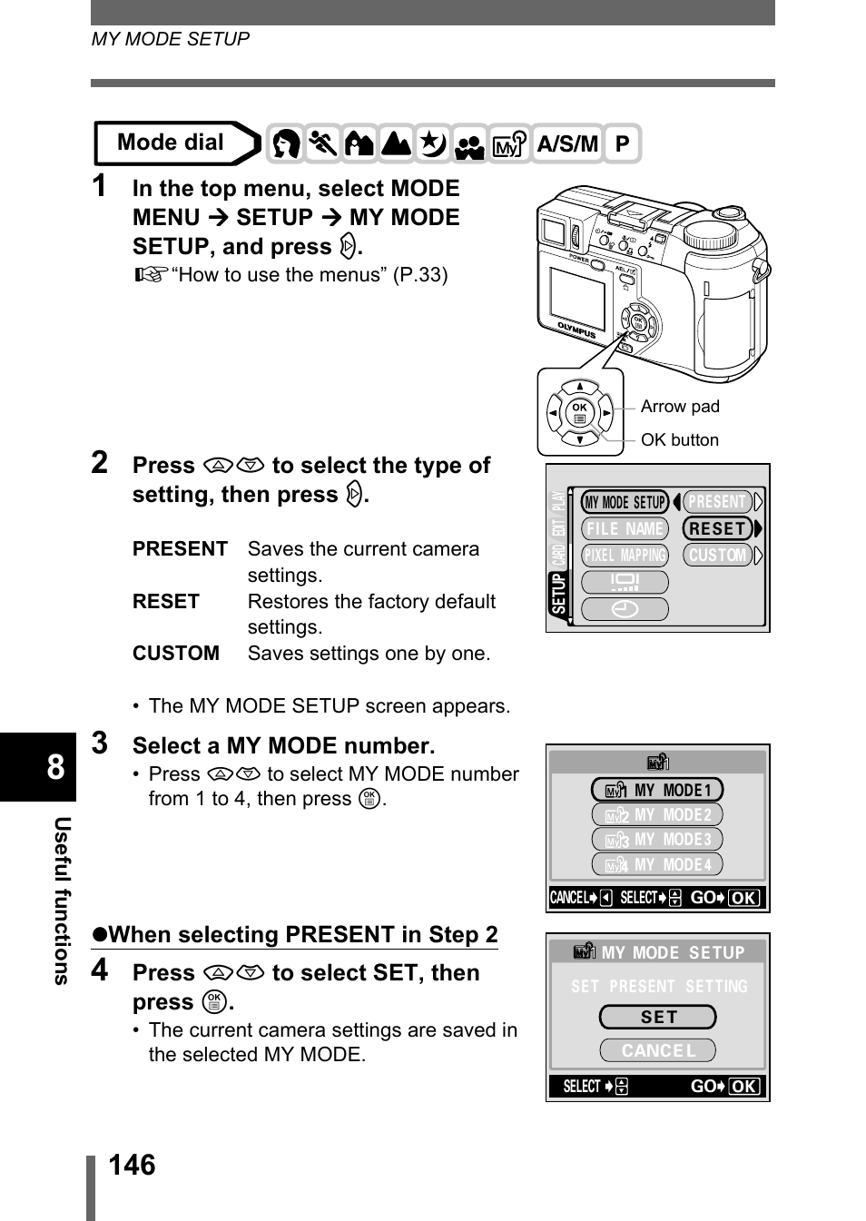 Olympus C-750 Ultra Zoom User Manual | Page 147 / 238