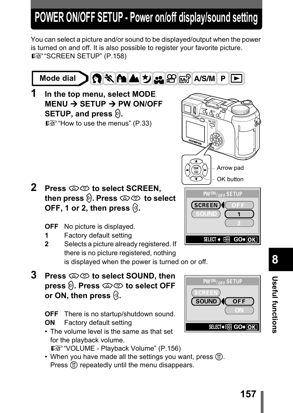 P.157 | Olympus C-750 Ultra Zoom User Manual | Page 158 / 238