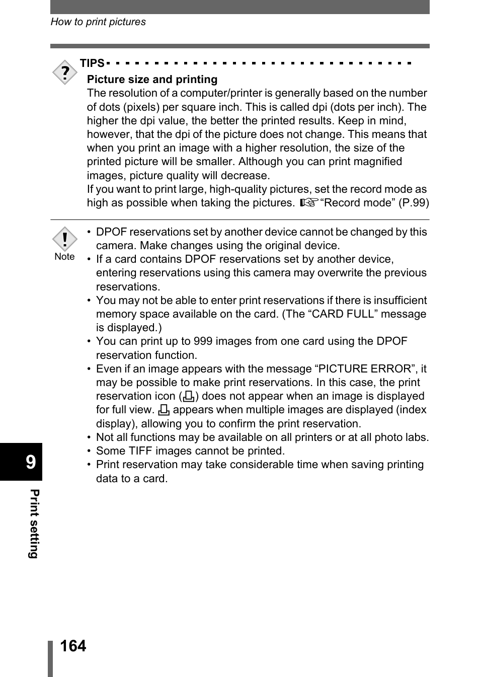 Olympus C-750 Ultra Zoom User Manual | Page 165 / 238