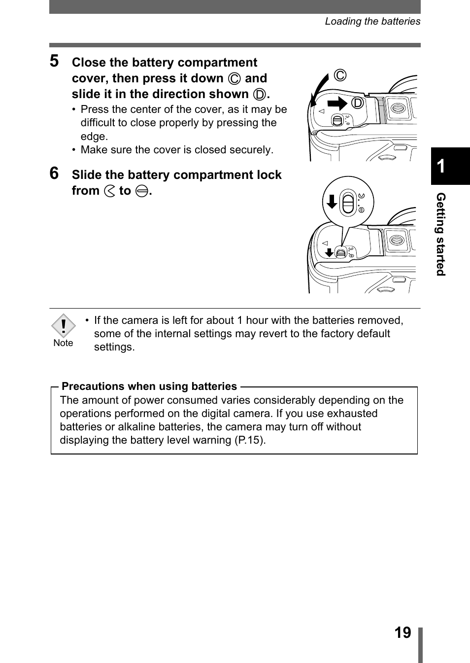 Olympus C-750 Ultra Zoom User Manual | Page 20 / 238