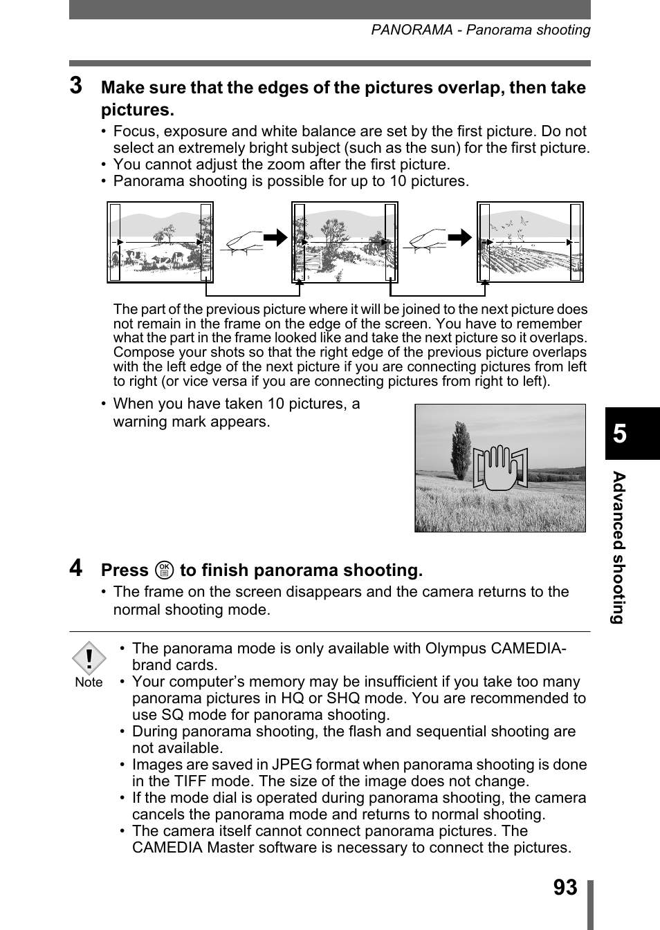 Olympus C-750 Ultra Zoom User Manual | Page 94 / 238