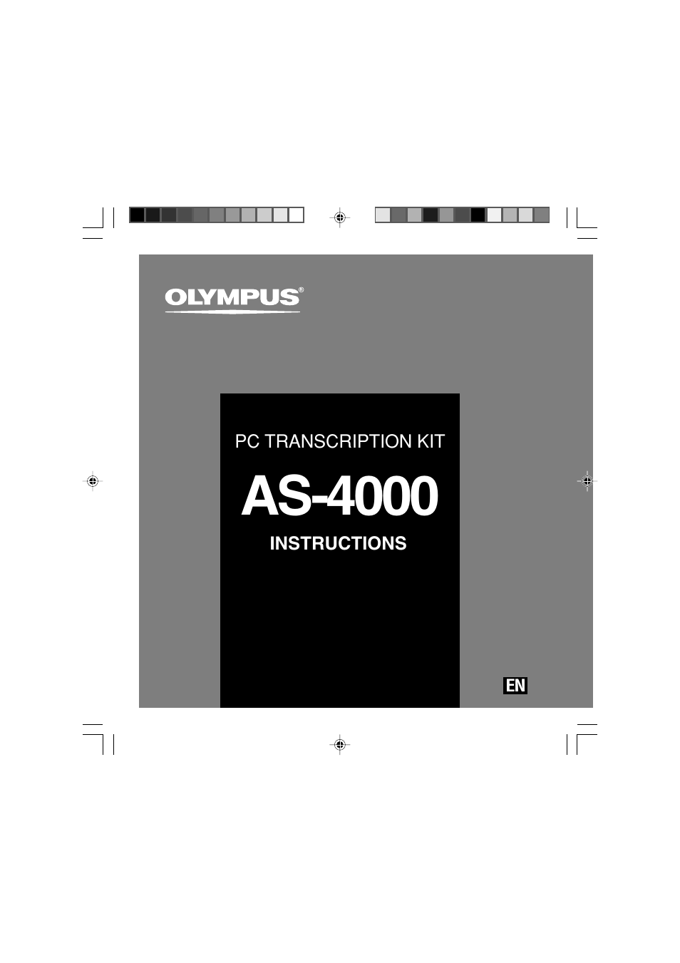 Olympus AS-4000 User Manual | 24 pages