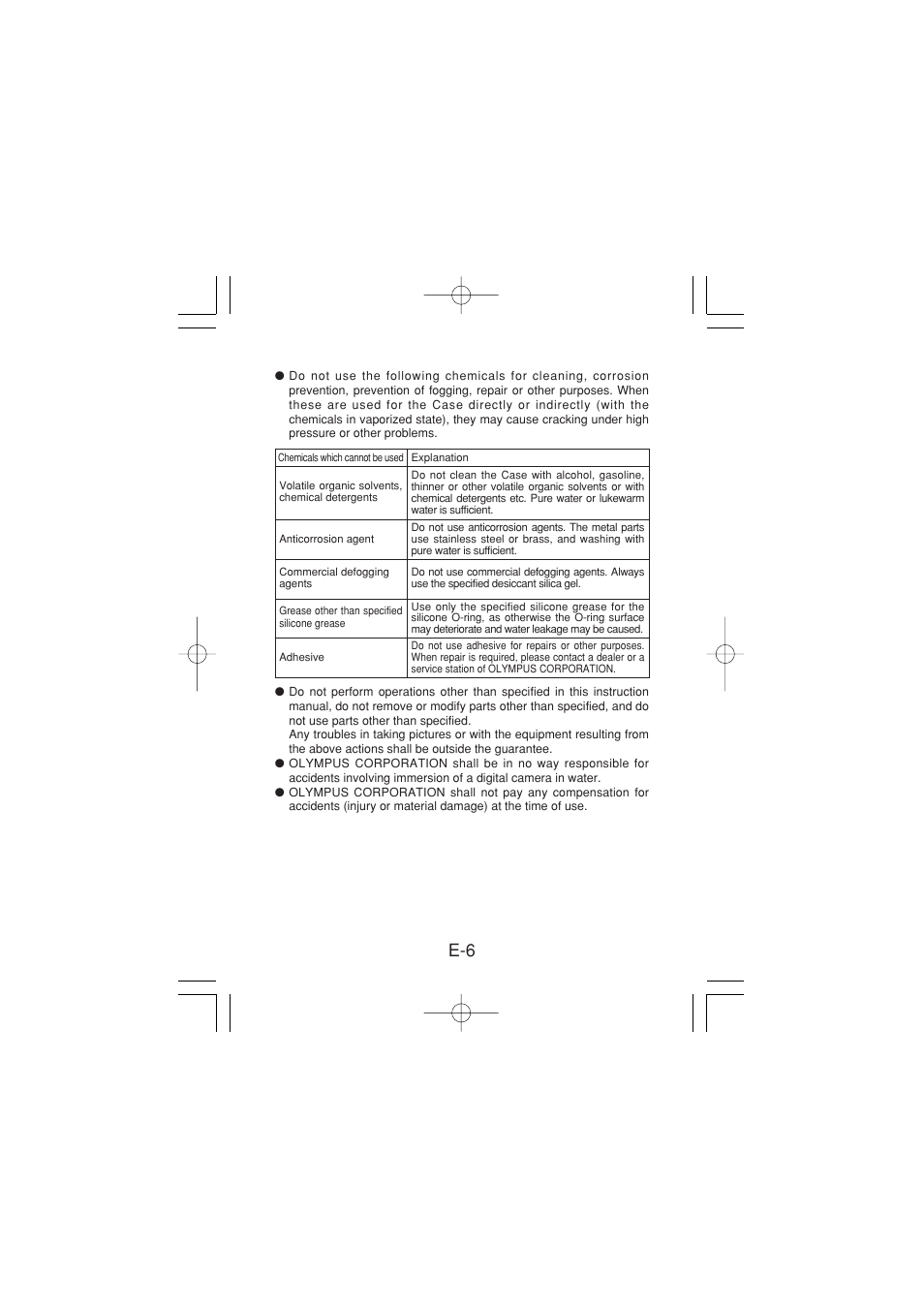 Olympus PT-024 User Manual | Page 7 / 37