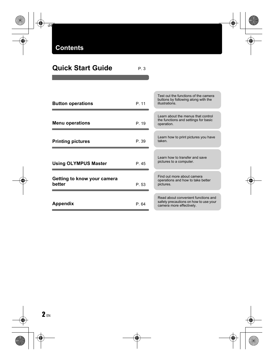 Olympus STYLUS 1200 User Manual | Page 2 / 84