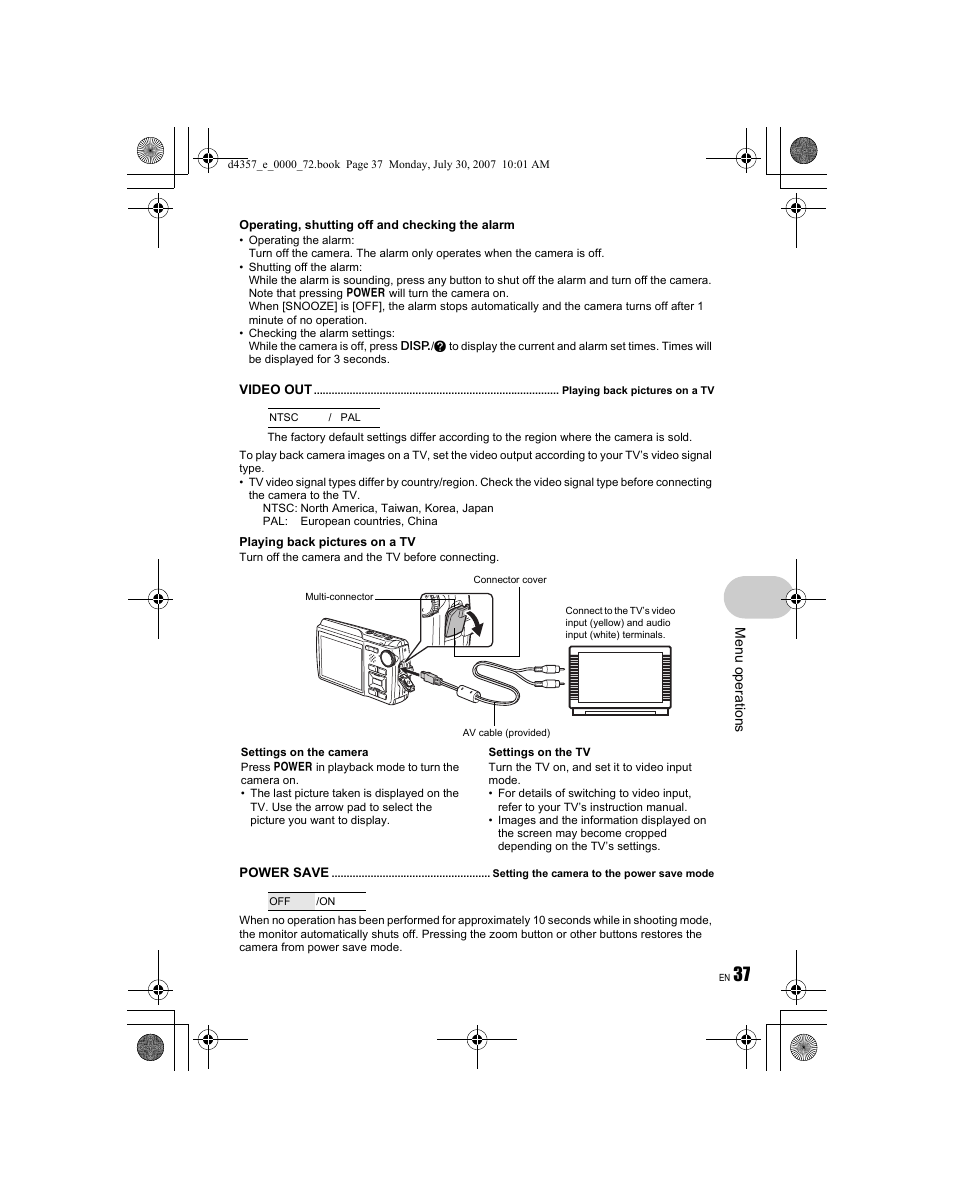 Olympus STYLUS 830 User Manual | Page 37 / 84