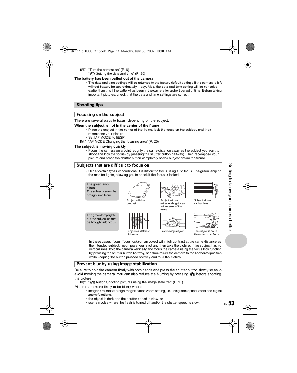 Olympus STYLUS 830 User Manual | Page 53 / 84