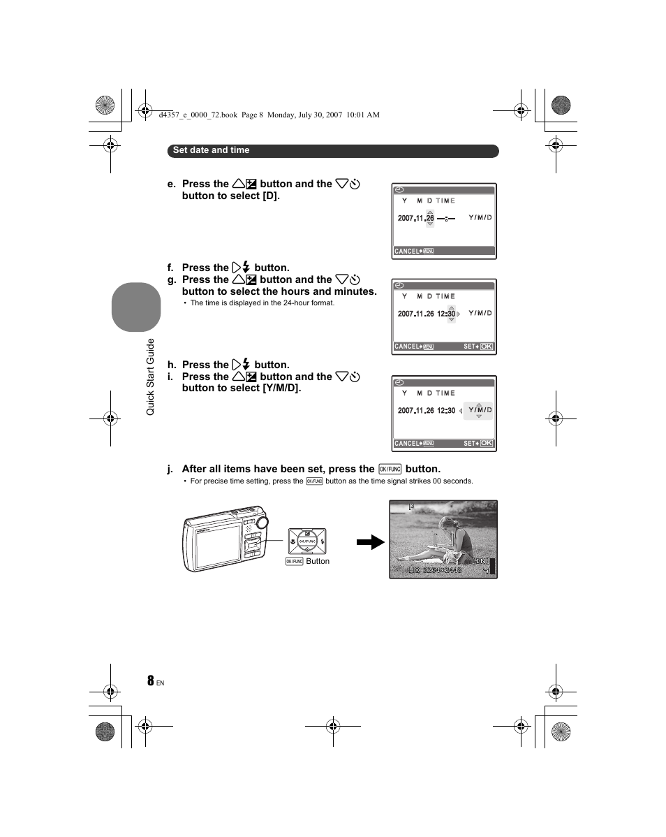 Olympus STYLUS 830 User Manual | Page 8 / 84