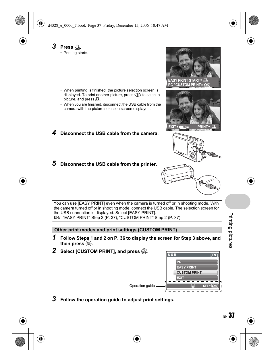 Olympus Stylus 760 User Manual | Page 37 / 84