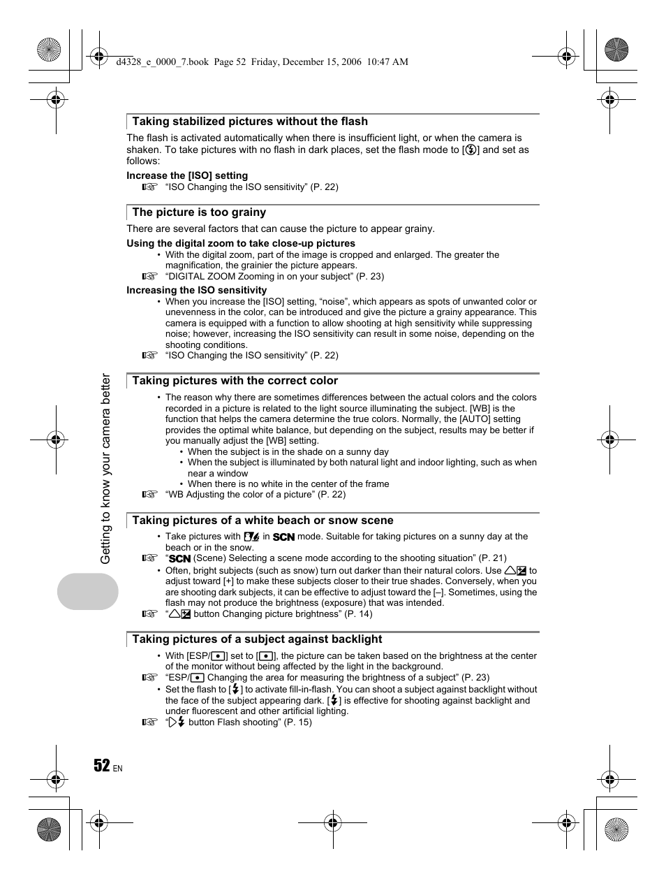 Olympus Stylus 760 User Manual | Page 52 / 84