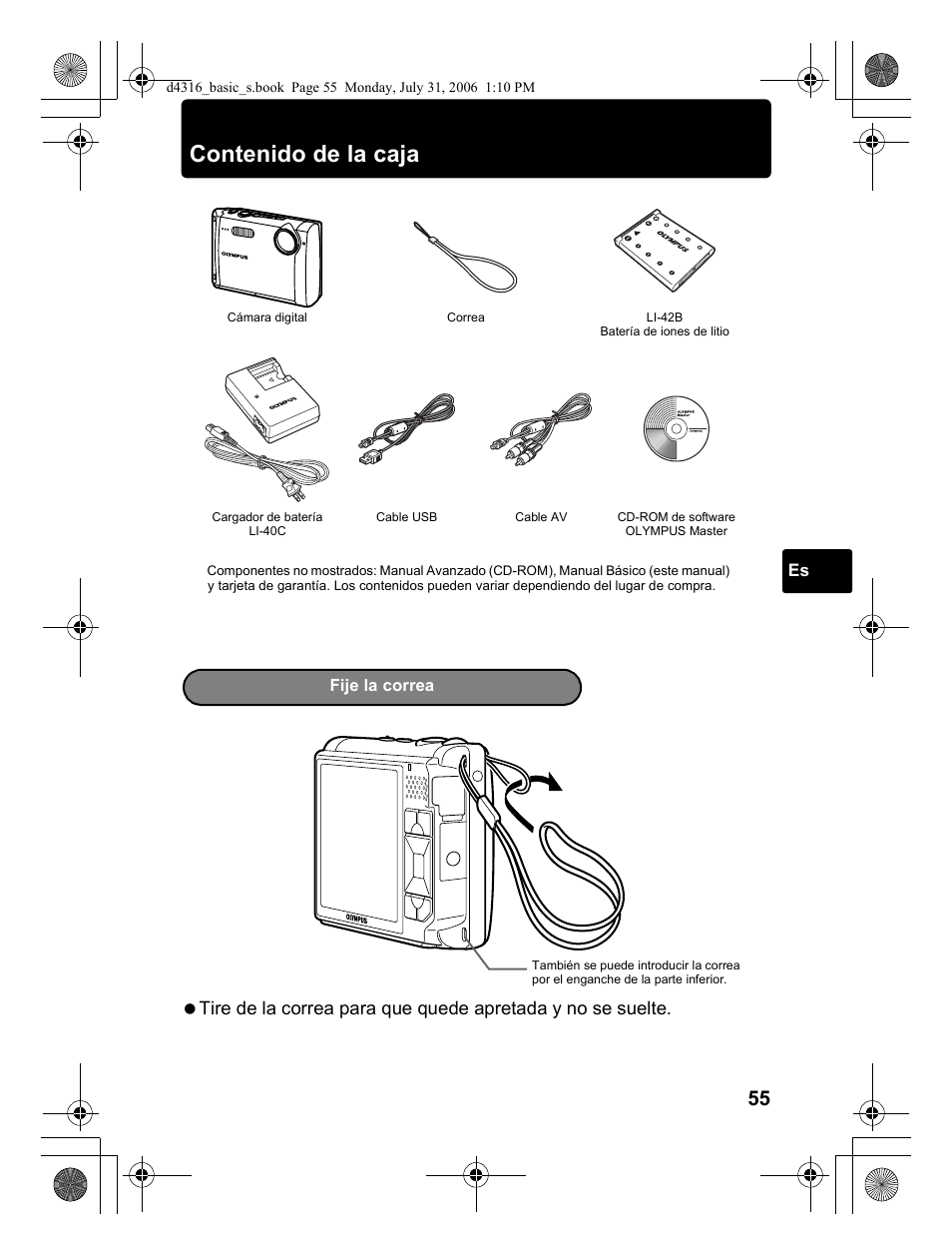 Olympus STYLUS 730 User Manual | Page 55 / 80