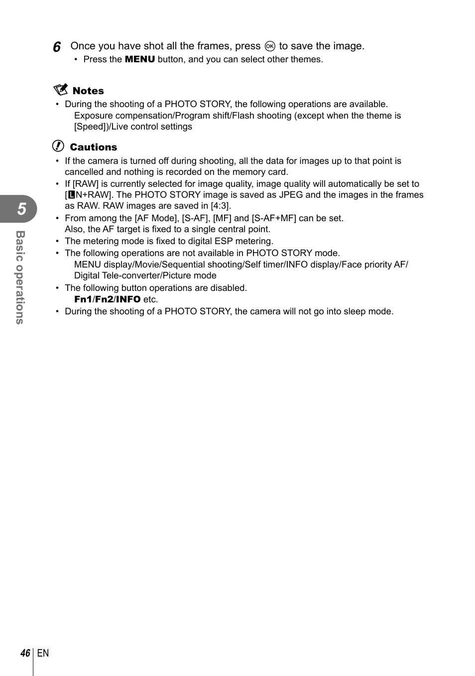 Olympus E-M10 User Manual | Page 46 / 161