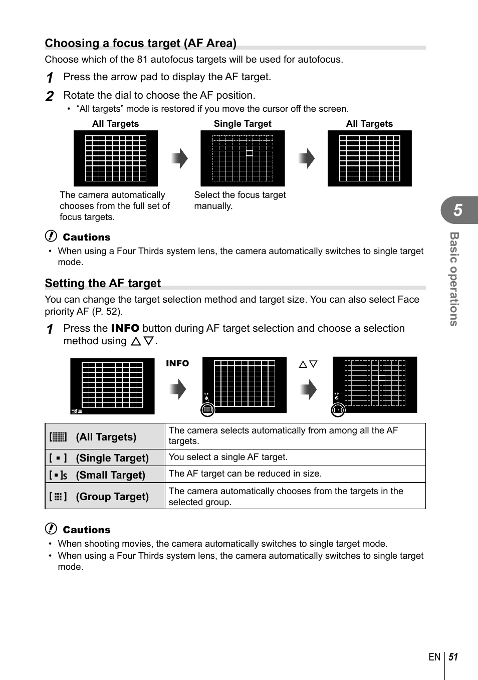 Olympus E-M10 User Manual | Page 51 / 161