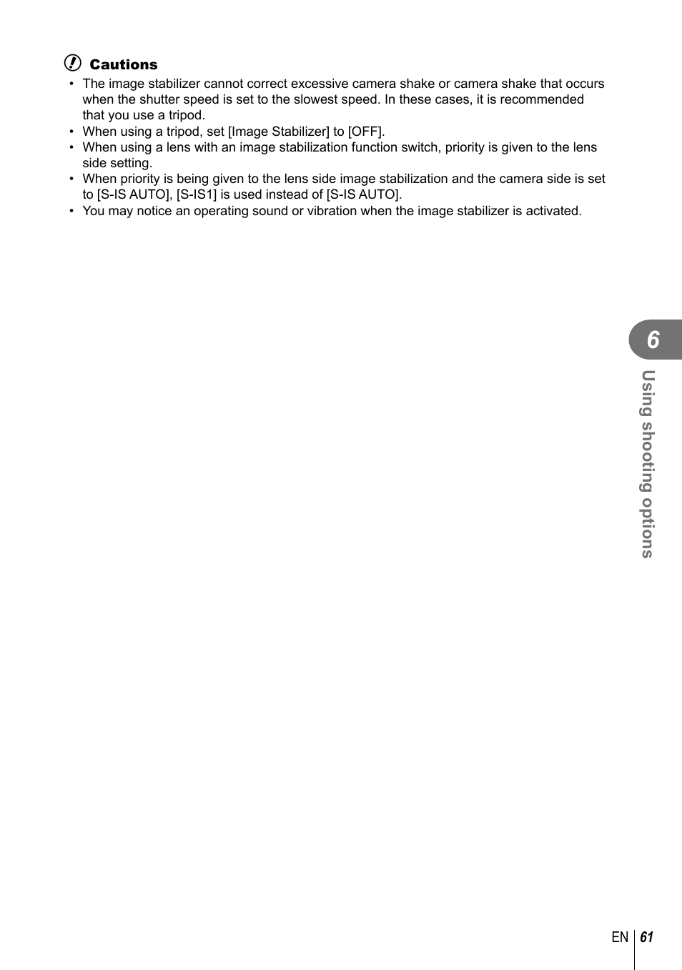 Olympus E-M10 User Manual | Page 61 / 161