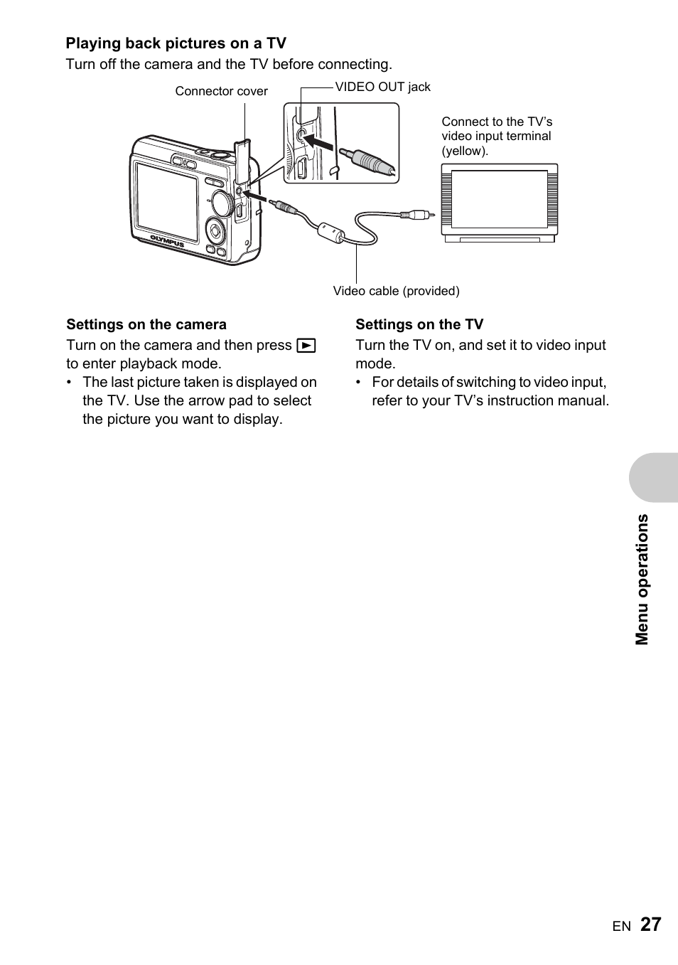 Olympus FE-170 User Manual | Page 27 / 76