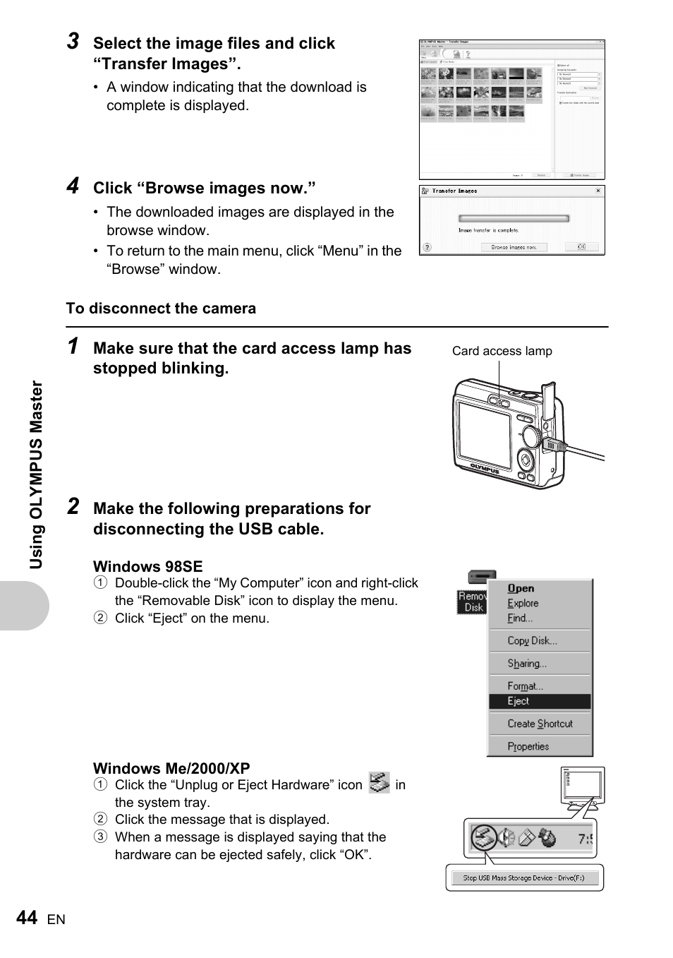 Gp.44 | Olympus FE-170 User Manual | Page 44 / 76