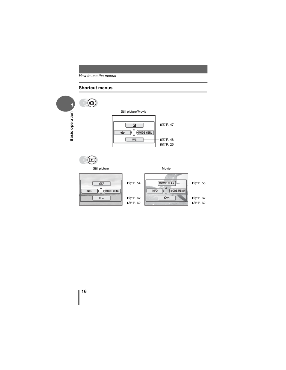 Olympus D-630 Zoom User Manual | Page 16 / 134