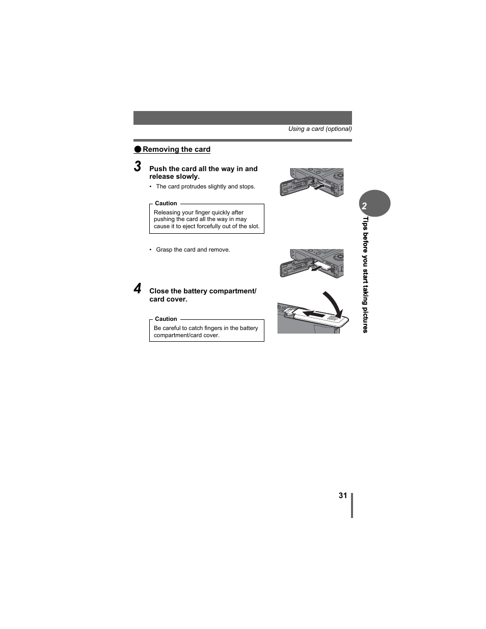 Olympus D-630 Zoom User Manual | Page 31 / 134