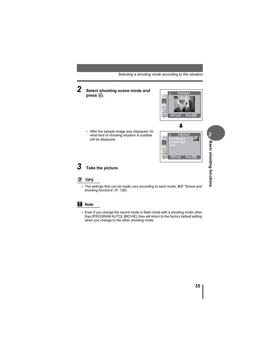 Olympus D-630 Zoom User Manual | Page 35 / 134