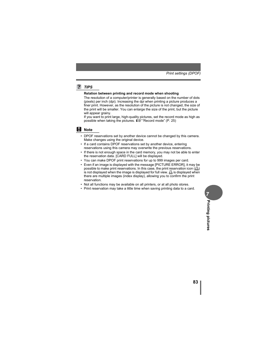 Olympus D-630 Zoom User Manual | Page 83 / 134