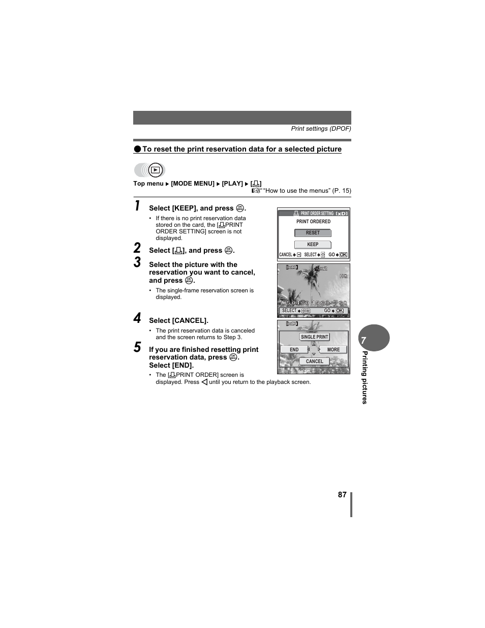 Olympus D-630 Zoom User Manual | Page 87 / 134