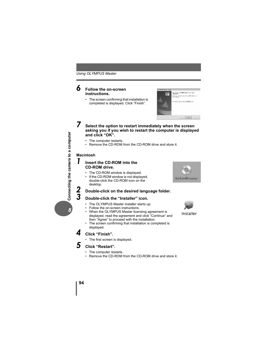 Olympus D-630 Zoom User Manual | Page 94 / 134