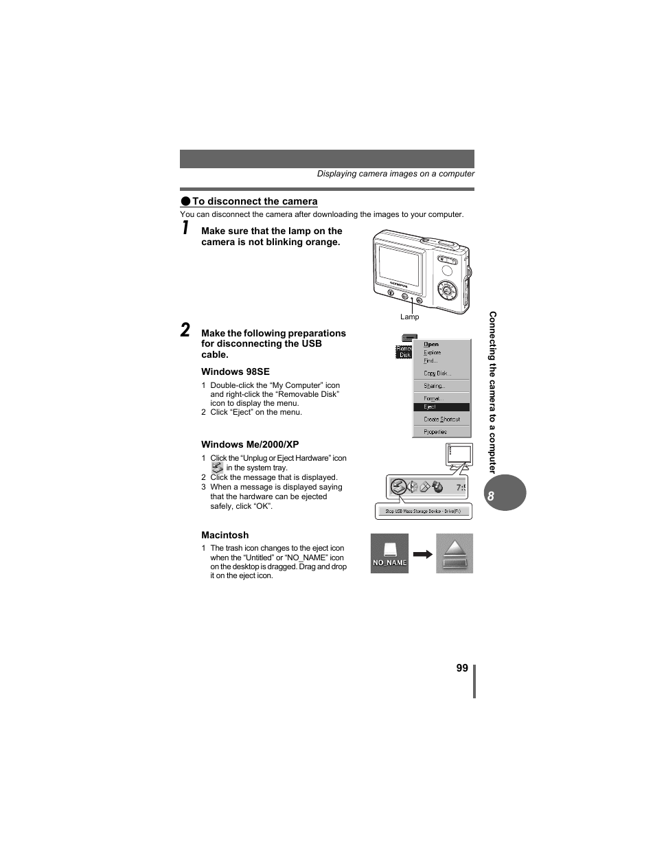 P. 99 | Olympus D-630 Zoom User Manual | Page 99 / 134